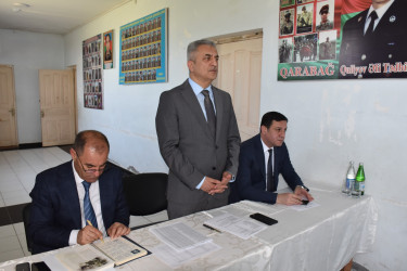 Vətəndaşlarla növbəti səyyar qəbul 20.05.2025-ci il tarixdə Otuziki kəndində keçirilib