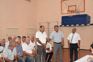 Məzrəli kəndində 28.07.2025-ci il tarixdə vətəndaşlarla səyyar görüş keçirilib