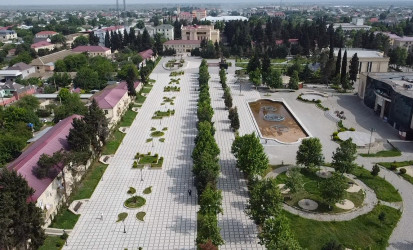 İmişlidə Heydər Əliyev adına istirahət parkında aparılan yenidənqurma işləri yekunlaşdırılıb