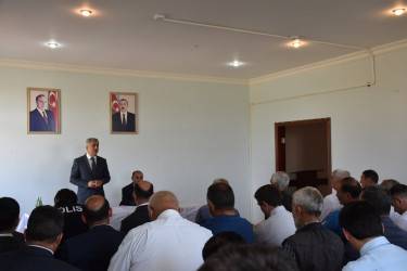 Ağaməmmədli kəndində 16.06.2026-cı il tarixdə vətəndaşlarla səyyar görüş baş tutub