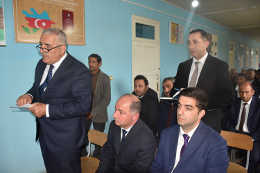 Göhərli kəndində 04.11.2025-ci il tarixdə vətəndaşlarla səyyar görüş baş tutub