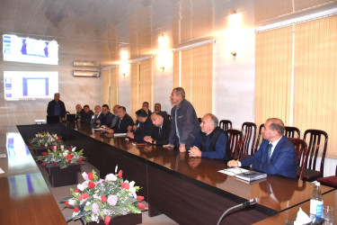 İmişlidə Qarabağ suvarma kanalının yenidən qurulması ilə bağlı ictimai müzakirə aparılıb