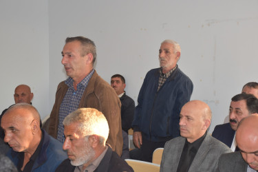 Rəsullu kəndində 06.11.2025-ci il tarixdə vətəndaşlarla səyyar görüş keçirilib