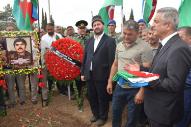 İmişlidə Birinci Qarabağ müharibəsinin şəhidi Mürşüd Nərimanov dəfn olunub