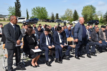 Vətəndaşlarla növbəti səyyar qəbul 05.05.2025-ci il tarixdə Otuziki kəndində keçirilib