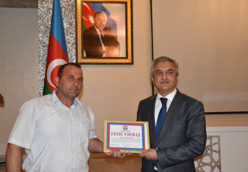 İmişlidə su təsərrüfatı və meliorasiya işçilərinin peşə bayramı qeyd olunub