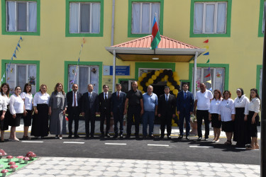 İmişlidə uşaq bağçasının əsaslı təmirdən sonra açılış tədbiri keçirilib