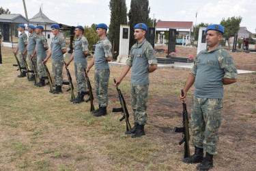 İmişlidə Birinci Qarabağ müharibəsinin şəhidi Mürşüd Nərimanov dəfn olunub