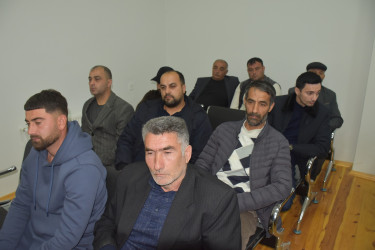 Muradxanlı kəndində 17.02.2026-cı il tarixdə vətəndaşlarla səyyar görüş baş tutub