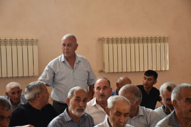 Məzrəli kəndində 28.07.2025-ci il tarixdə vətəndaşlarla səyyar görüş keçirilib