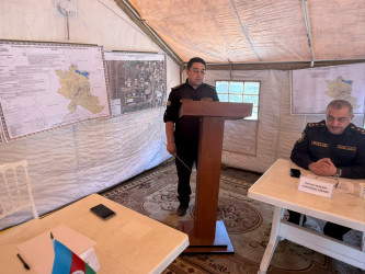 İmişlidə 18.09.2026-cı il tarixdə FHN-nin Muğan Regional Mərkəzi tərəfindən kompleks mülki müdafiə təlimi keçirilib