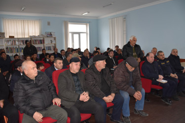 Çaxırlı kəndində 18.02.2025-ci il tarixdə səyyar görüş baş tutub