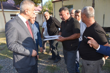 Qaraqaşlı kəndində 15.09.2026-cı il tarixdə vətəndaşlarla səyyar görüş keçirilib