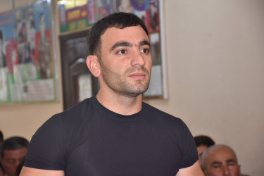 Xoşçobanlı kəndində keçirilən səyyar görüşdə vətəndaşların müraciətləri dinlənilib