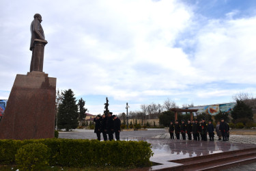 İmişlidə Səfərbərlik və Hərbi Xidmətə Çağırış üzrə Dövlət Xidmətinin yaradılmasının 14 illiyi qeyd olunub