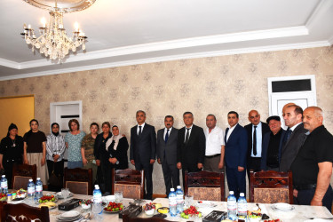 İmişlidə Vətən müharibəsi şəhidi Nemət Cavadlının doğum günündə xatirəsi anılıb