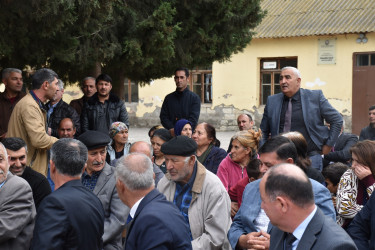 İcra başçısının Boşçalılar kəndində vətəndaşlarla növbəti səyyar görüşü baş tutub