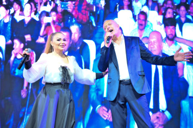 İmişlidə Ümummilli Lider Heydər Əliyevin anadan olmasının 102-ci ildönümünə həsr olunmuş konsert proqramı keçirilib