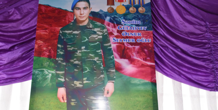 İmişlidə şəhid Əlnur Gülalıyevin 6-cı ildönümü qeyd olunub