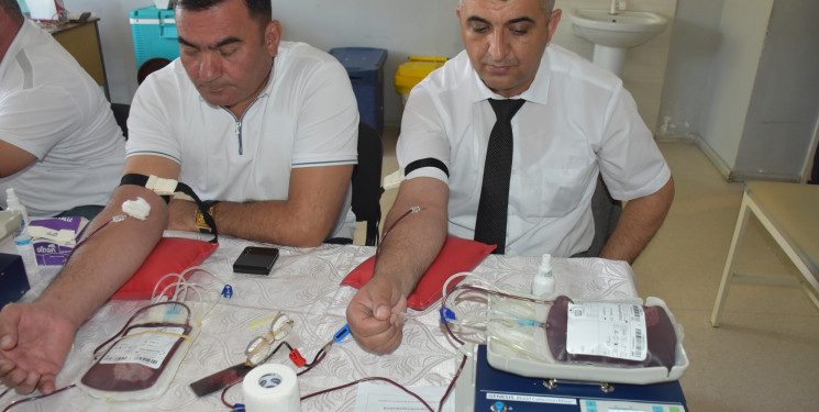 İmişlidə 05.06.2025-ci il tarixdə qanvermə aksiyası keçirilib