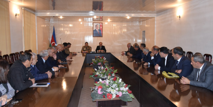 İmişlidə Fövqaladə Hallar Nazirliyinin Muğan Regional Mərkəzi tərəfindən müşavirə keçirilib
