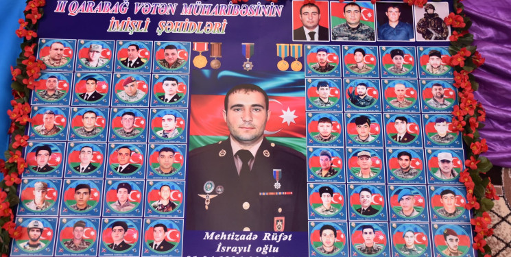 Vətən müharibəsi şəhidi Rüfət Mehdizadənin 6-cı ildönümü qeyd olunub