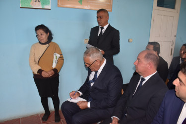 Göhərli kəndində 04.11.2025-ci il tarixdə vətəndaşlarla səyyar görüş baş tutub
