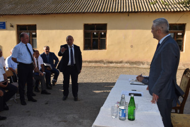 Boşçalılar kəndində 19.08.2025-ci il tarixdə vətəndaşlarla səyyar görüş keçirilib