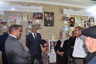 İmişlidə Vətən müharibəsi şəhidi Nemət Cavadlının doğum günündə xatirəsi anılıb