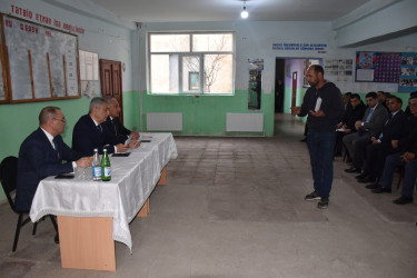 Hacırüstəmli kəndində 24.02.2026-cı il tarixdə vətəndaşlarla səyyar görüş baş tutub