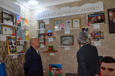 İmişlidə Vətən müharibəsi şəhidi Nemət Cavadlının doğum günündə xatirəsi anılıb