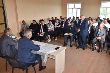 Ölcələr kəndində 01.09.2026-cı il tarixdə vətəndaşlarla səyyar görüş keçirilib