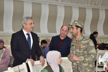 İmişlidə şəhid, qazi övladları və xüsusi qayğıya ehtiyacı olan uşaqlar üçün bayram şənliyi təşkil olunub