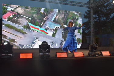 İmişlidə Ümummilli Lider Heydər Əliyevin anadan olmasının 103-cü ildönümünə həsr olunmuş konsert proqramı keçirilib
