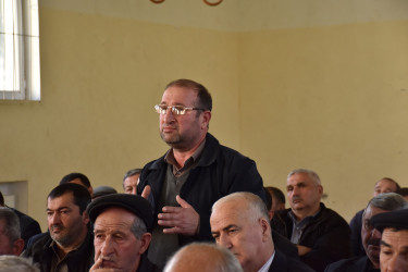 Mirili kəndində 03.03.2026-cı il tarixdə səyyar görüş baş tutub