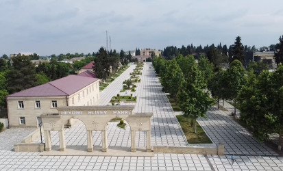 İmişlidə Heydər Əliyev adına istirahət parkında aparılan yenidənqurma işləri yekunlaşdırılıb