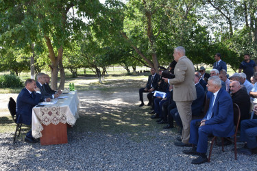 Çahar kəndində icra başçısının növbəti səyyar qəbulu təşkil olunub