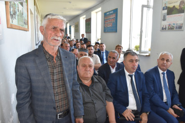 Vətəndaşlarla növbəti səyyar qəbul 20.05.2025-ci il tarixdə Otuziki kəndində keçirilib