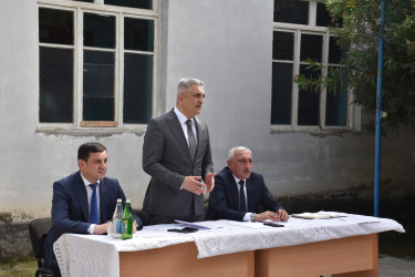 Göbəktala kəndində 13.05.2025-ci il tarixdə vətəndaşlarla səyyar görüş baş tutub