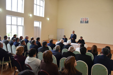 Cəfərli kəndində 06.10.2026-cı il tarixdə vətəndaşlarla səyyar görüş keçirilib