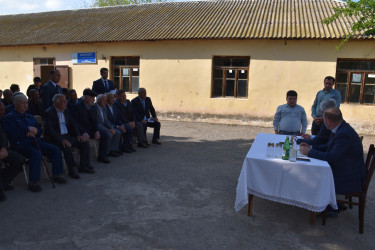 Boşçalılar kəndində 23.04.2026-cı il tarixdə vətəndaşlarla səyyar görüş keçirilib