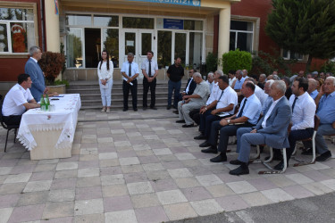 Şahverdili kəndində 05.08.2025-ci il tarixdə vətəndaşlarla səyyar görüş keçirilib