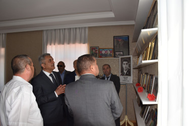 İmişlidə Vətən müharibəsi şəhidi Nemət Cavadlının doğum günündə xatirəsi anılıb