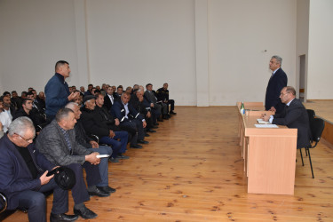 İcra başçısının növbəti səyyar görüşü 21.04.2026-cı il tarixdə Qızılkənd kəndində keçirilib