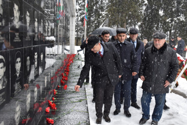 İmişlidə 20 Yanvar faciəsinin 36-cı ildönümü anılıb