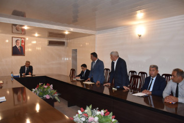 İmişlidə qaz təminatı olmayan kəndlərdə qış mövsümünə hazırlıq məsələləri müzakirə olunub