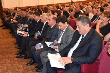 İmişlidə şəhid xatirəsinə həsr olunmuş kitab təqdimatı keçirilib