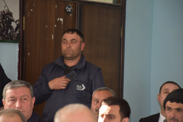 Bəhrəmtəpə qəsəbəsində 12.03.2026-cı il tarixdə vətəndaşlarla səyyar görüş keçirilib