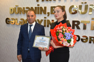 YAP İmişli rayon təşkilatının 32 illiyinə həsr olunmuş “Uğurlu gələcək, işıqlı sabah” adlı tədbir keçirilib