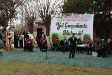 İmişli rayonunun Məzrəli kəndində Yel çərşənbəsi münasibətilə bayram tədbiri keçirilib